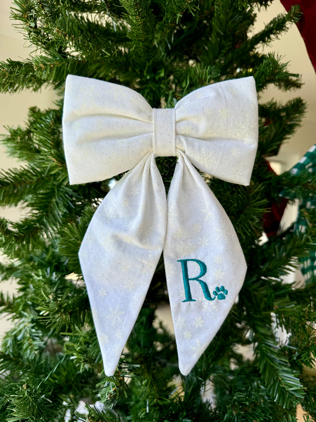 Christmas Personalised Bow