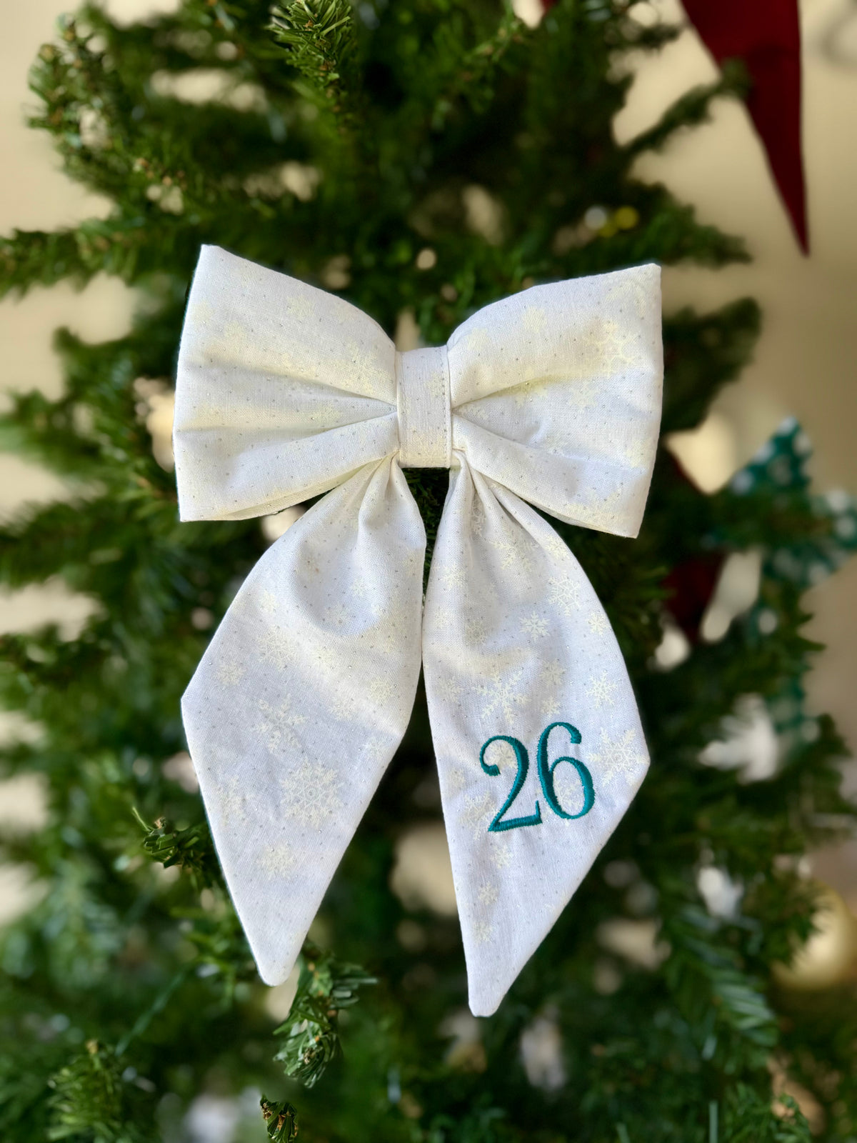 Christmas Personalised Bow