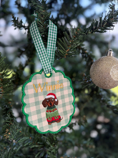 Personalised Dog Ornament