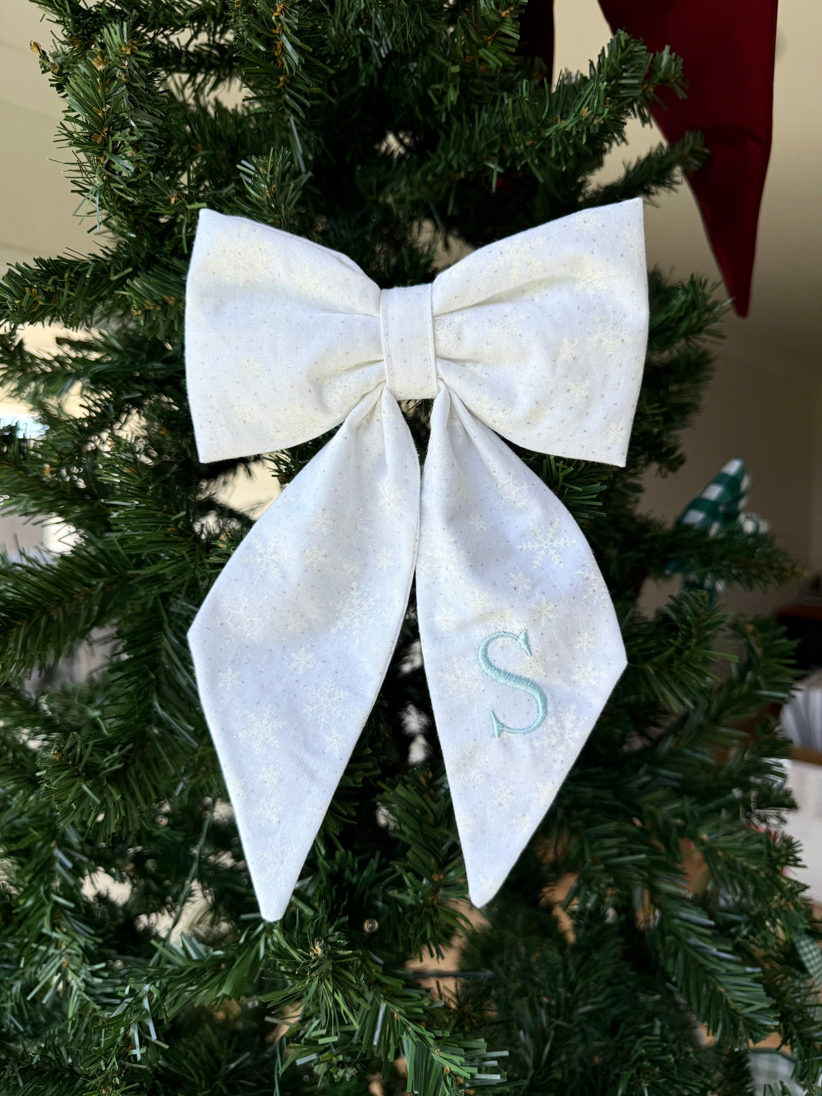 Christmas Personalised Bow