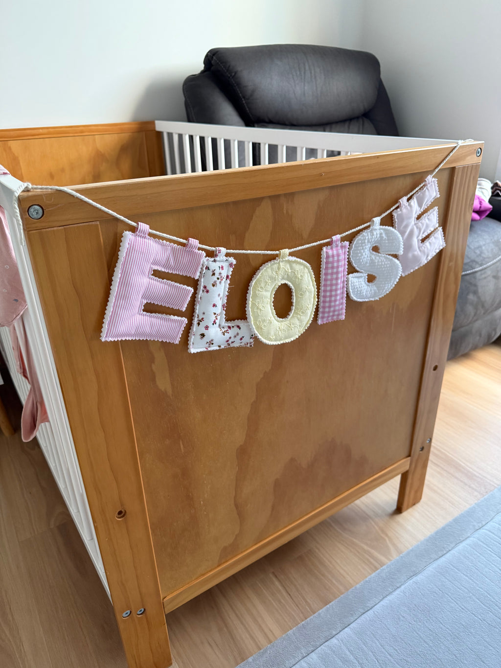 Custom name bunting
