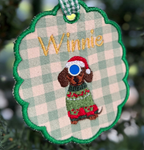 Personalised Dog Ornament